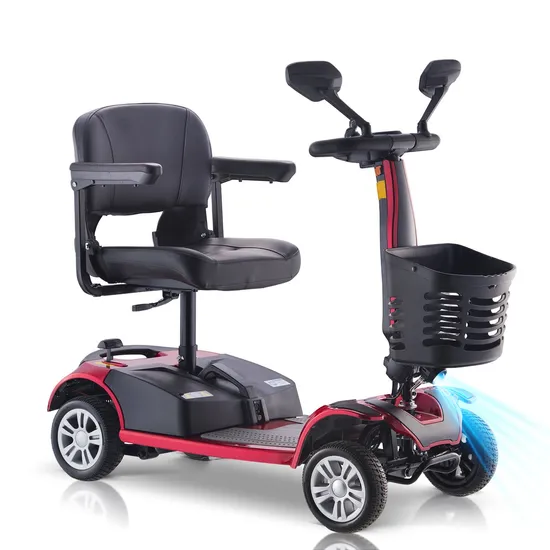 Scooter Scooter elettrico per disabili a quattro ruote per disabili