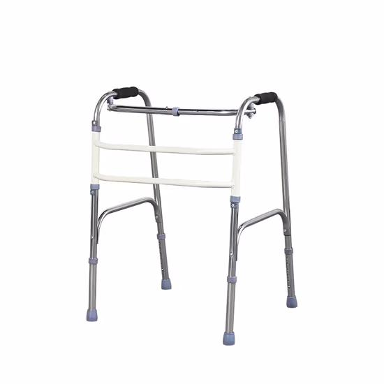 Ausili per la deambulazione in acciaio inossidabile di alta qualità per ausili per la deambulazione per disabili per pazienti con frattura dell'anca