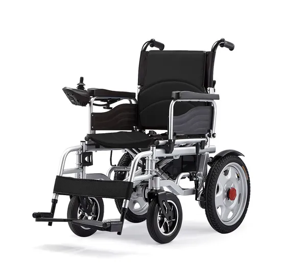 Sedia a rotelle elettrica pieghevole per anziani Sedia a rotelle per disabili con CE