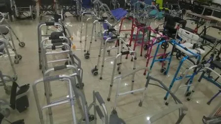 Bastone da passeggio in alluminio leggero e pieghevole per prodotti medicali